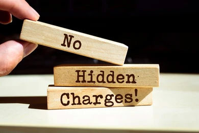 No hidden charges